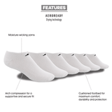 adidas Men's Athletic Cushioned 6-Pack No Show Sock-2