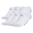 adidas Girl's Athletic Cushioned 6-Pack No Show Sock-1