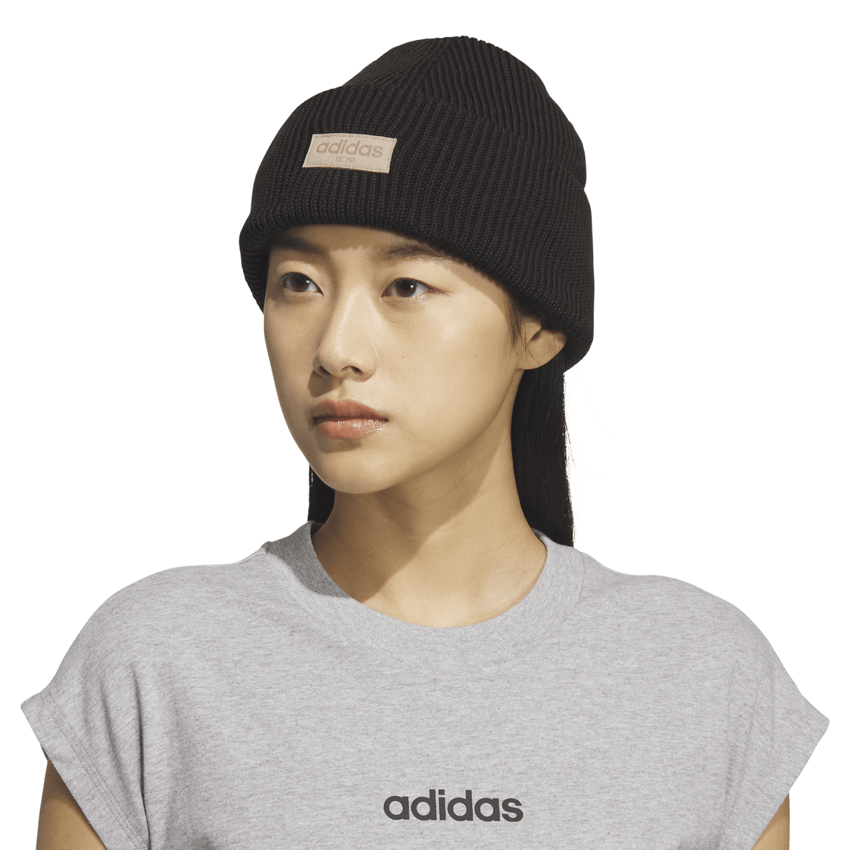 adidas Women's Premium Cuff Fold Beanie-1