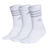 adidas Women's Cushioned 3-Stripe 3.0 3-Pack Crew Sock-1