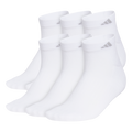 adidas Women's Classic Cushioned 6-Pack Low Cut Sock-1
