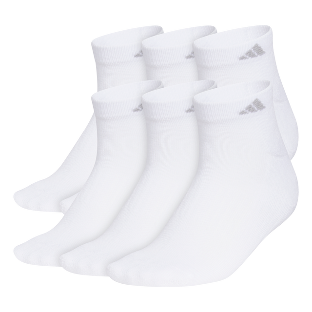 adidas Women's Classic Cushioned 6-Pack Low Cut Sock-1