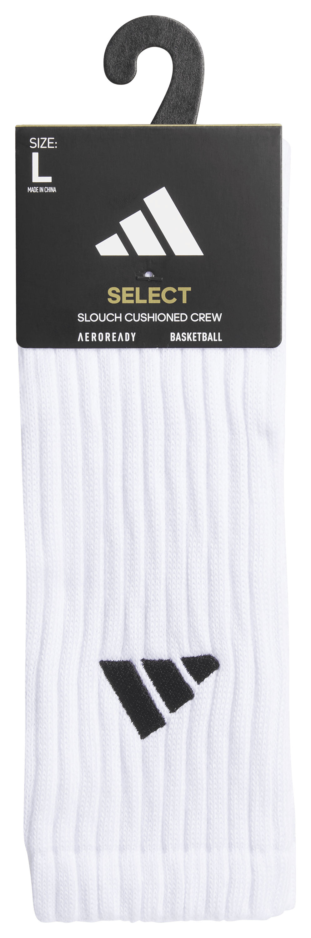 adidas Select Basketball Slouch Crew Sock-7