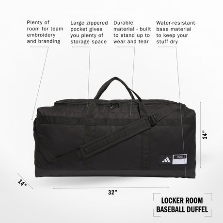 adidas Locker Room Baseball Duffel-2