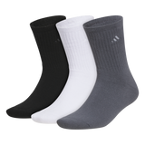 adidas Men's Cushioned Comfort 3-Pack Crew Sock-1