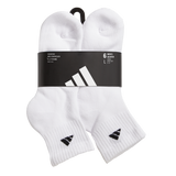 adidas Men's Athletic Cushioned 6-Pack Quarter Sock-9