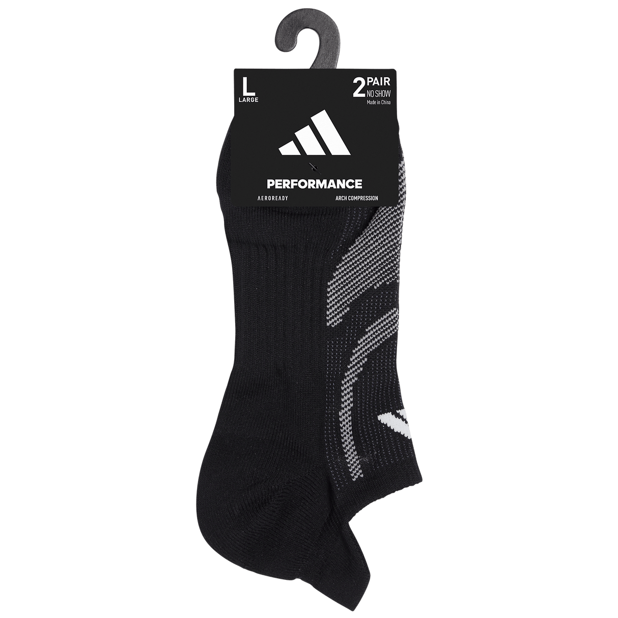 adidas Unisex Superlite Performance 2-Pack No Show Sock-8
