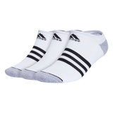 adidas Men's Cushioned 3-Stripe 3.0 3-Pack No Show Sock-1