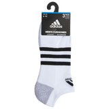 adidas Men's Cushioned 3-Stripe 3.0 3-Pack No Show Sock-6