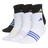 adidas Girl's Superlite 3.0 6-Pack Quarter Sock-1