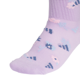 adidas Girl's Cushioned Graphic 6-Pack Quarter Sock-4