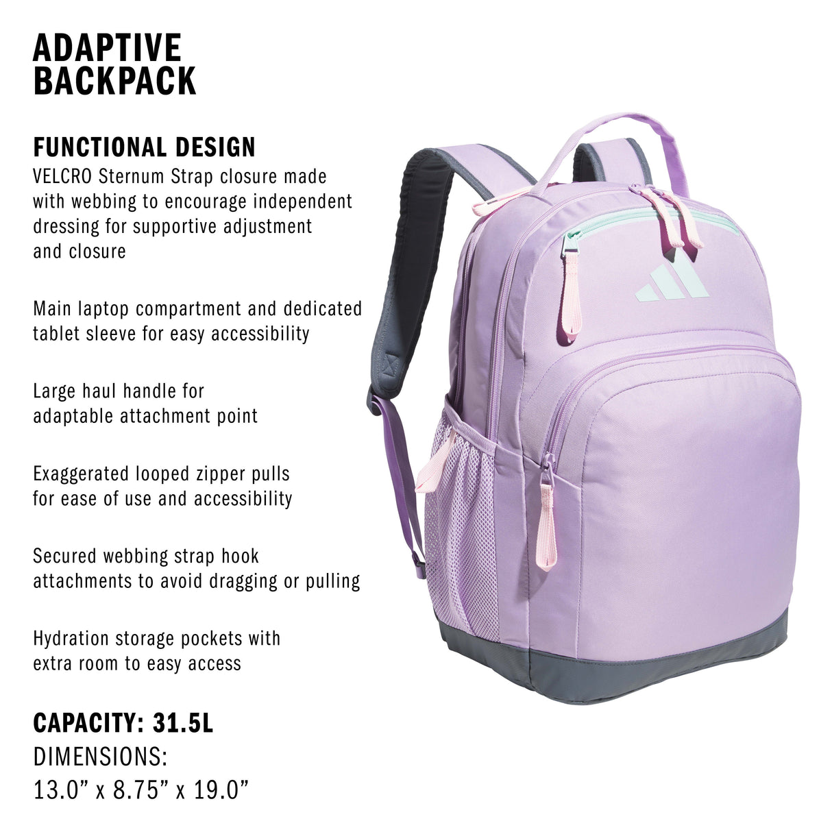 adidas Adaptive Backpack | League Outfitters