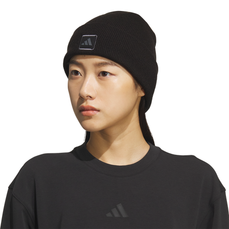 adidas Women's Performance Wide Cuff Fold Beanie-1