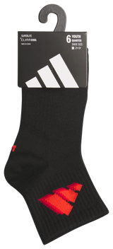 adidas Youth Superlite Classic 2.0 6-Pack Quarter Sock-6