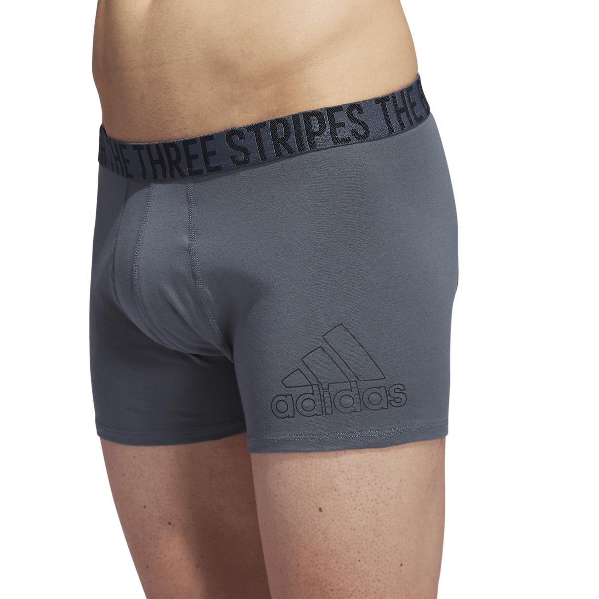 adidas Men's Stretch Cotton 4-Pack Trunk-3