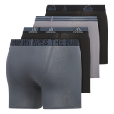 adidas Men's Stretch Cotton 4-Pack Trunk-5