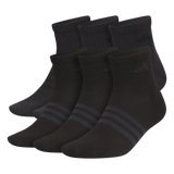 adidas Men's Superlite 3.0 6-Pack Quarter Sock-1