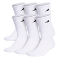 adidas Men's Athletic Cushioned 6-Pack Crew Sock-1