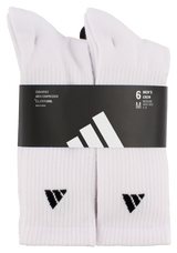adidas Men's Athletic Cushioned 6-Pack Crew Sock-9