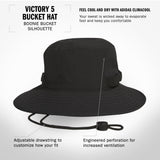 adidas Men's Victory 5 Bucket Hat-2