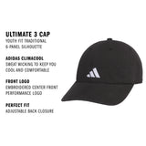 adidas Youth Ultimate 3 Cap-2