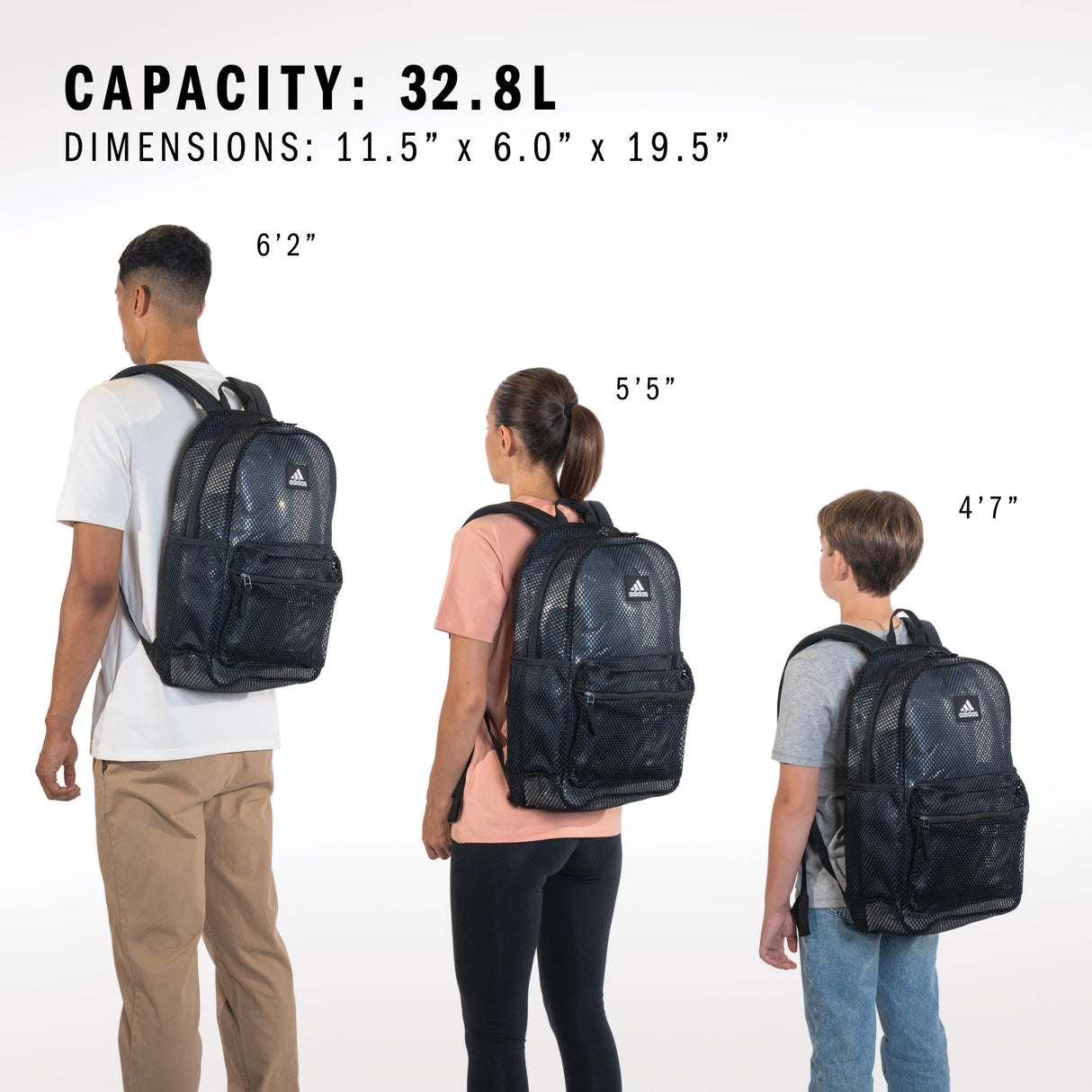 adidas Hermosa II Mesh Backpack-6