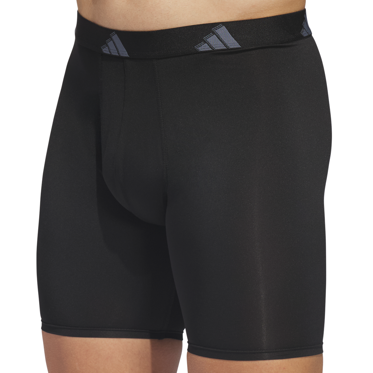 adidas Men's All Day Microfiber 3-Pack Long Boxer Brief-3