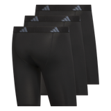 adidas Men's All Day Microfiber 3-Pack Long Boxer Brief-5