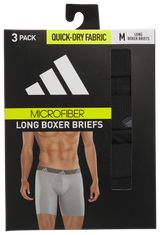 adidas Men's All Day Microfiber 3-Pack Long Boxer Brief-7