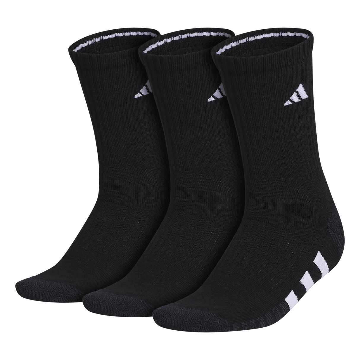 adidas Women's Cushioned 3.0 3-Pack Crew Sock-1