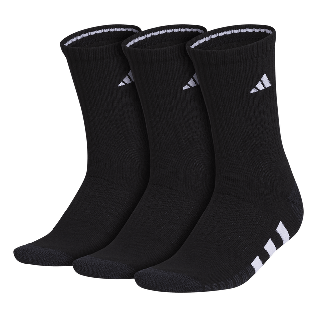 adidas Women's Cushioned 3.0 3-Pack Crew Sock-1