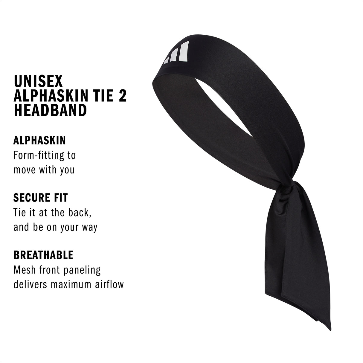 adidas Alphaskin Tie 2 Headband-2