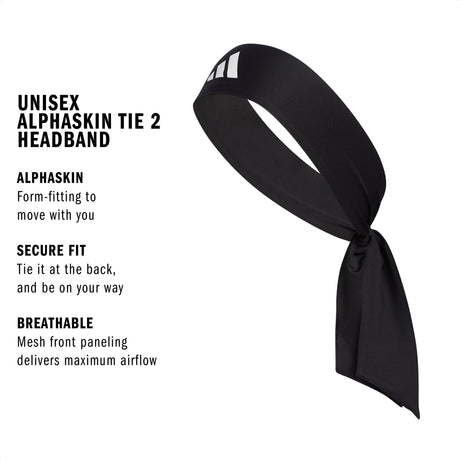 adidas Alphaskin Tie 2 Headband-2
