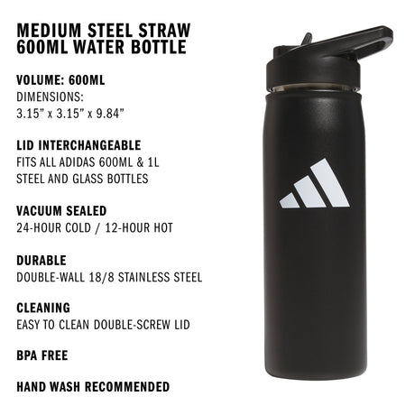 adidas M Steel Straw 600 Metal Bottle-2