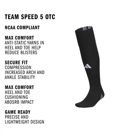 adidas Team Speed 5 OTC Sock-2