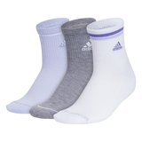 adidas Women's Cushioned Sport 2.0 3-Pack High Quarter Sock-1