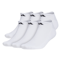 adidas Men's Athletic Cushioned 6-Pack No Show Sock-1