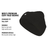 adidas Men's Premium Cuff Fold Beanie-2