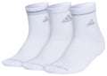 adidas Women's Cushioned Sport 2.0 3-Pack High Quarter Sock Unisex Accessories Socks