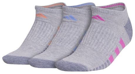 adidas Women's Cushioned 3.0 3-Pack No Show Sock Unisex Accessories Socks