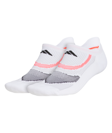 adidas Superlite Performance No Show Socks 2 Pairs