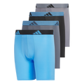 adidas Youth Microfiber 4-Pack Long Boxer Brief-1