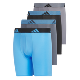 adidas Youth Microfiber 4-Pack Long Boxer Brief-1