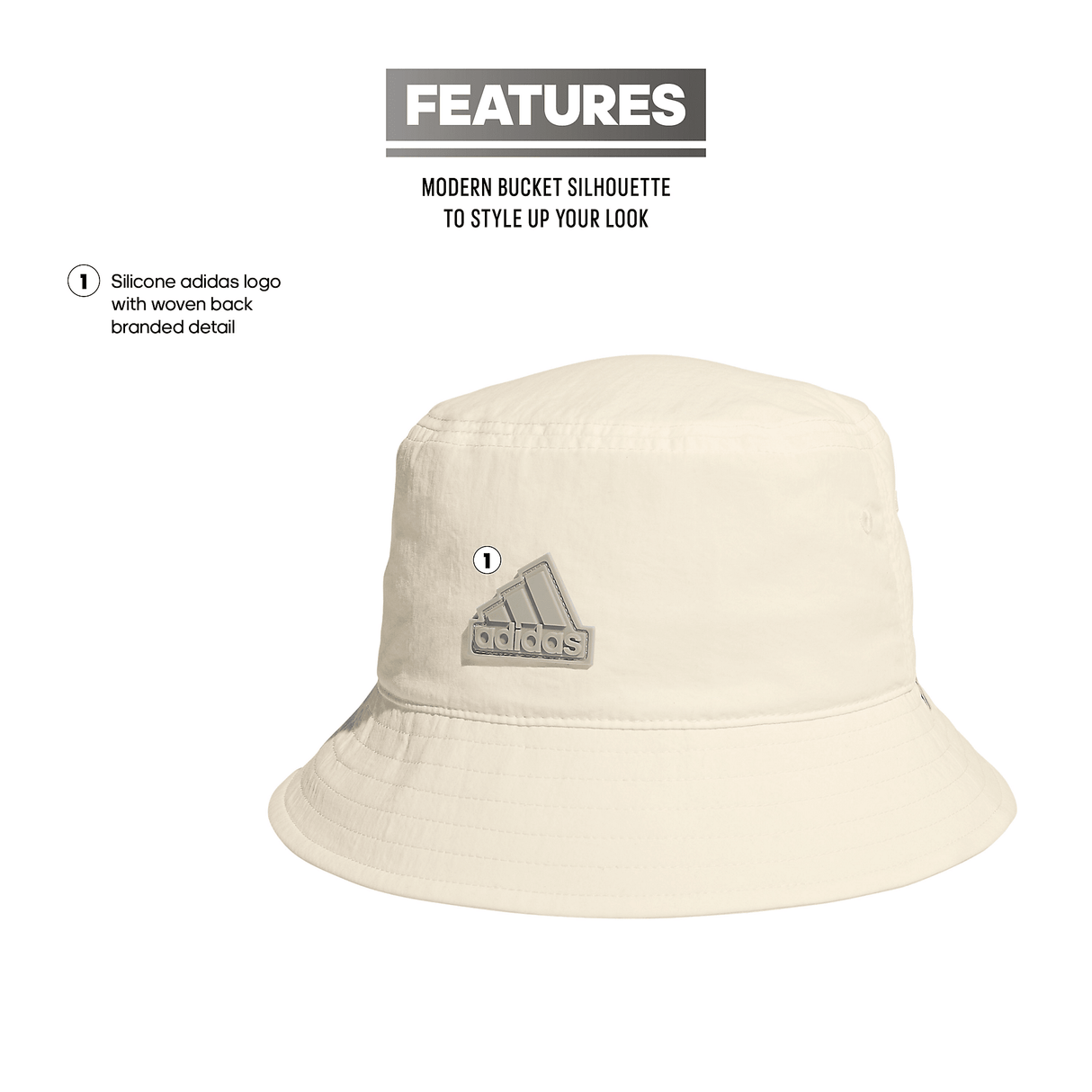 adidas Women's Shoreline Bucket Hat-2
