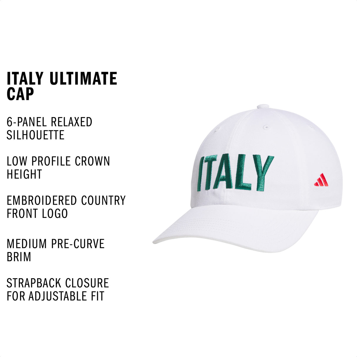 adidas Men's Italy Ultimate Cap-2