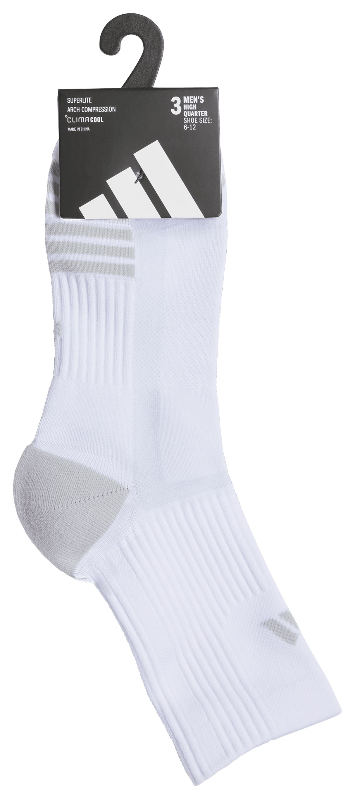 adidas Men's Tech 3-Pack High Quarter Sock-6