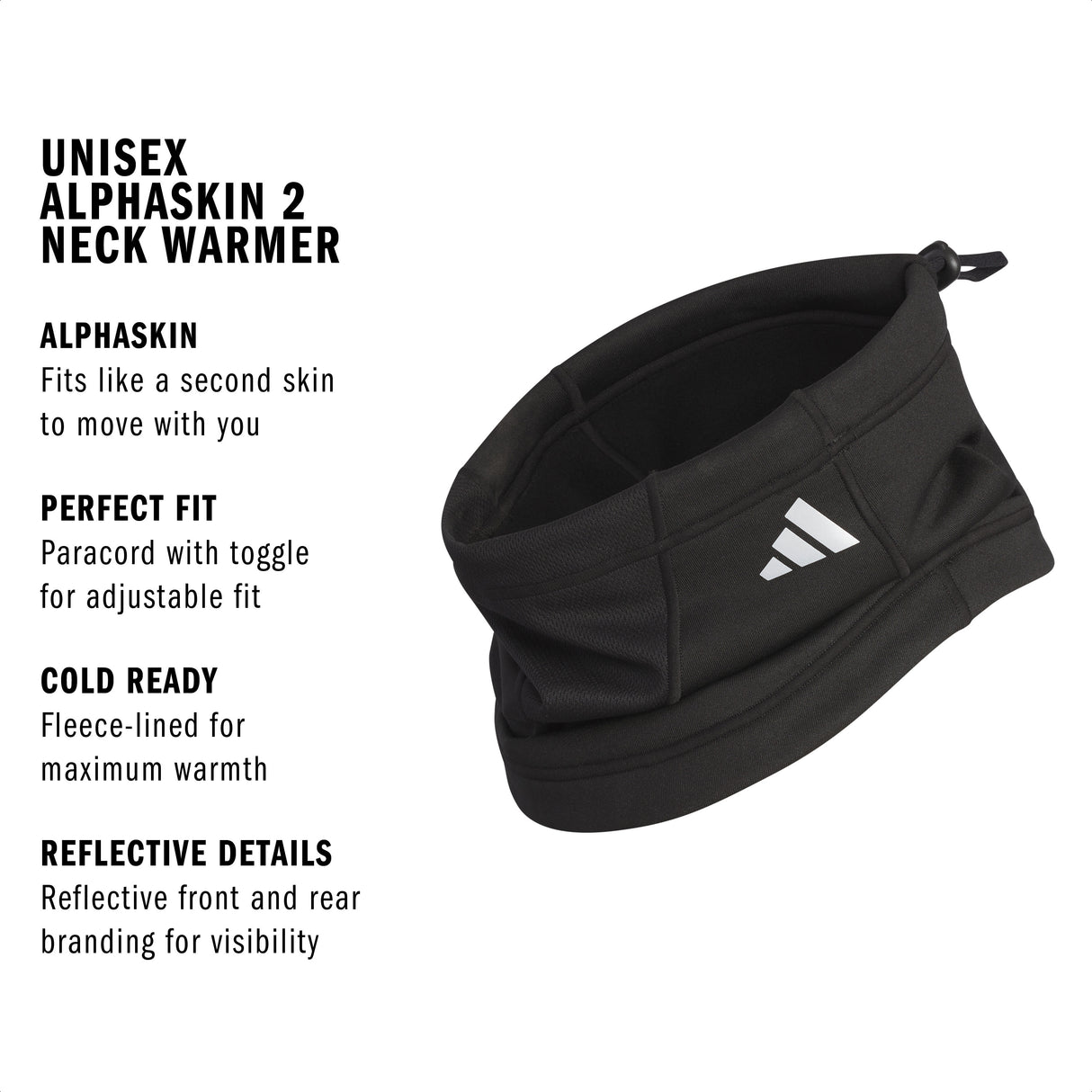 adidas Unisex Alphaskin 2 Neck Warmer-3