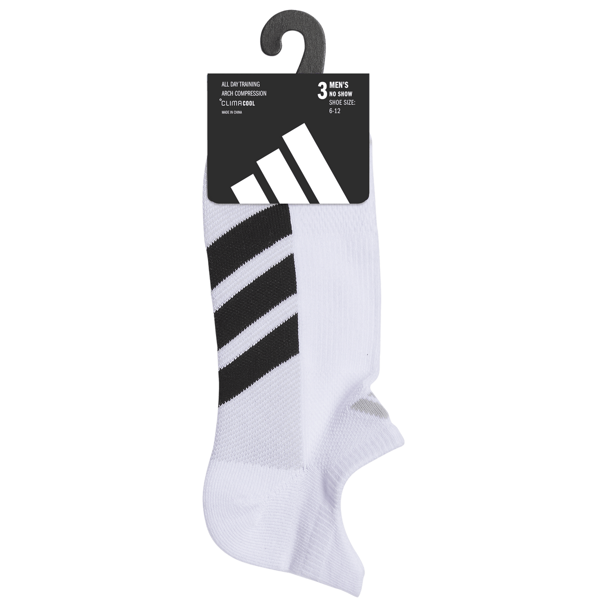 adidas Men's All Day Training 3-Pack No Show Sock-7