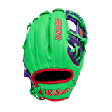 2026 Wilson Big League Chew Swingin’ Sour Apple A2000 1786SS LE 11.5" Infield Baseball Glove-1