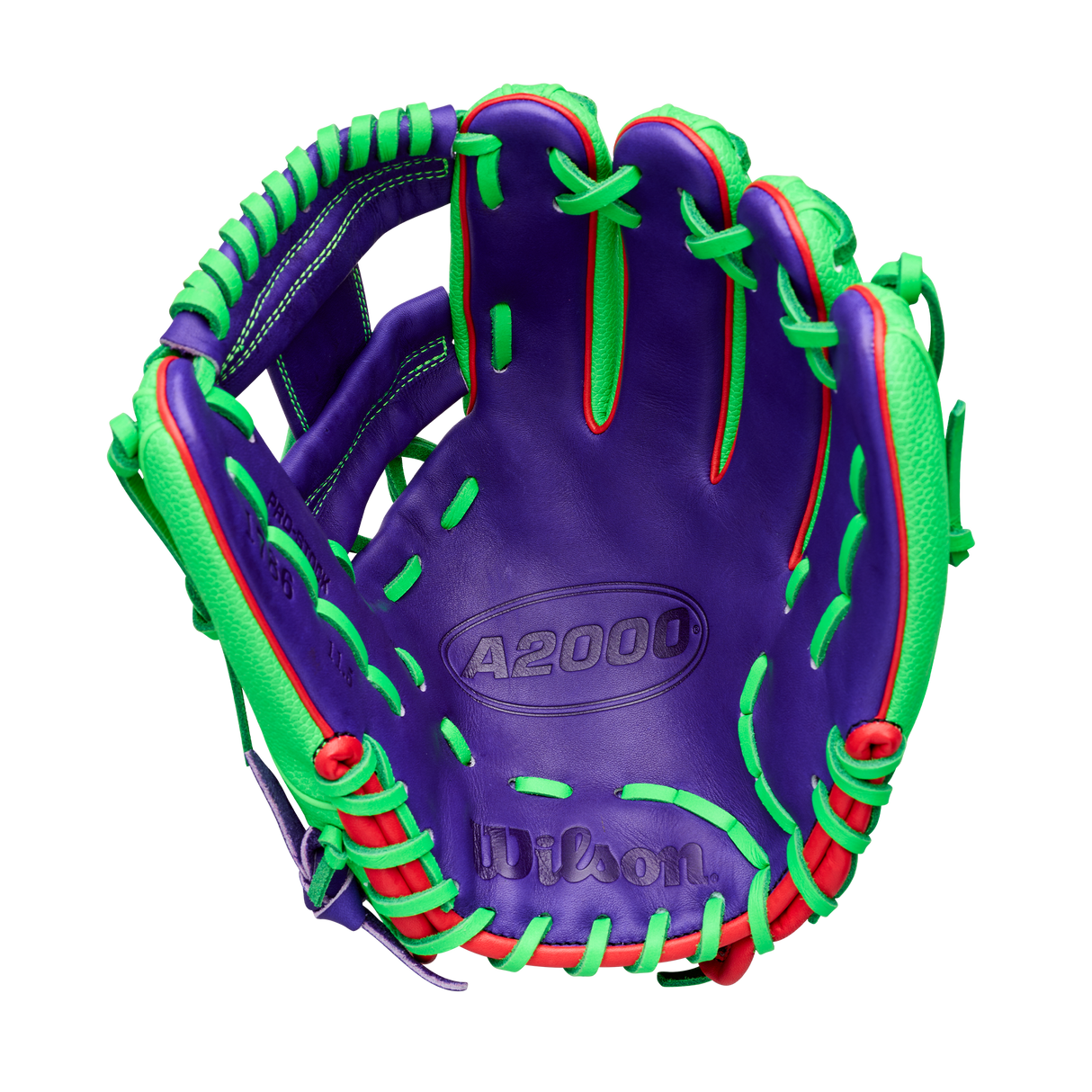 2026 Wilson Big League Chew Swingin’ Sour Apple A2000 1786SS LE 11.5" Infield Baseball Glove-2